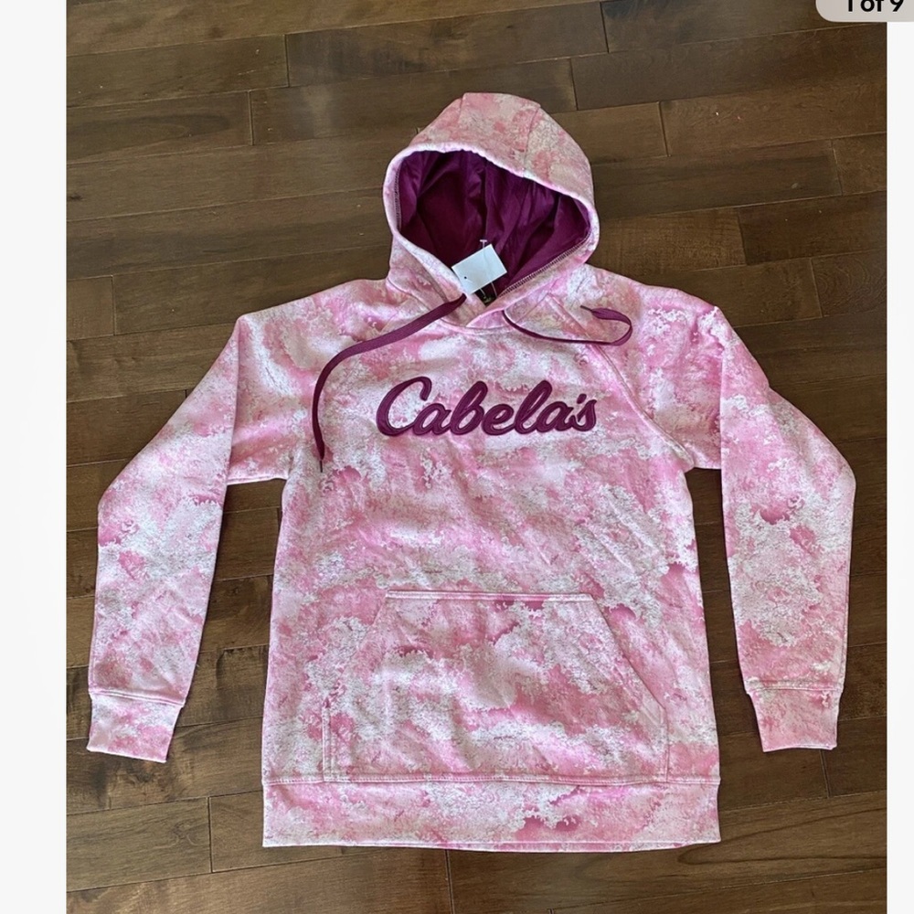 Cabela’s Pink Women’s Camo Hoodie Assorted sizes NWT